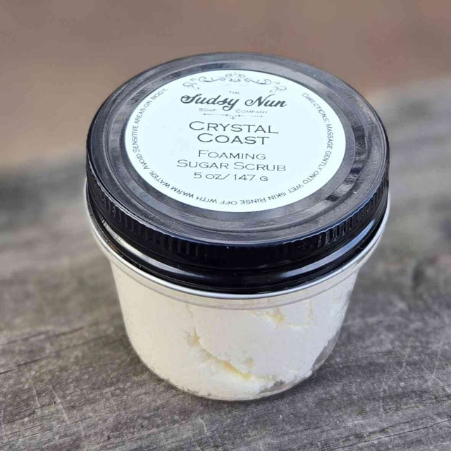 Crystal Coast Sugar Scrub by The Sudsy Nun Soap Company