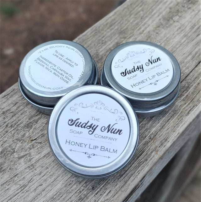 Honey Lip Balm by The Sudsy Nun Soap Company