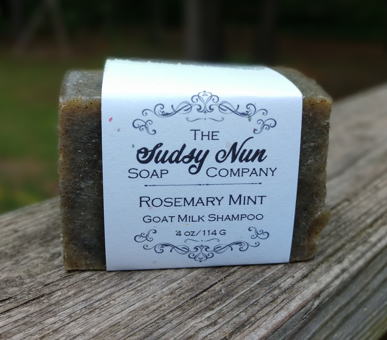 Rosemary Mint & Nettle GMS Shampoo by The Sudsy Nun Soap Company