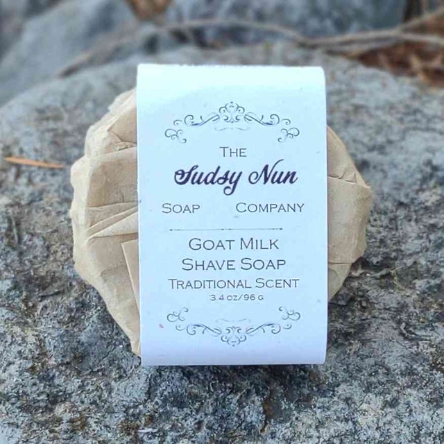 Shave Soap - Traditional Scent by The Sudsy Nun Soap Company