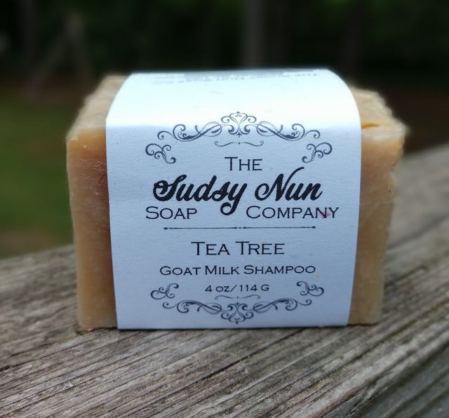 Tea Tree GMS Shampoo by The Sudsy Nun Soap Company